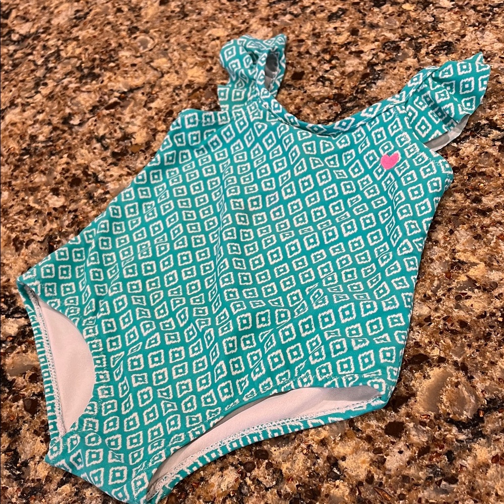 Carter's Girls One Piece Swimsuit, Size 18 Months